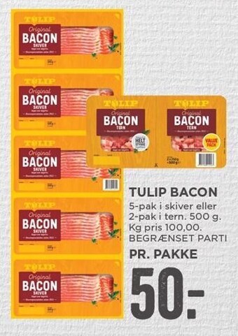 MENY Bacon tilbud
