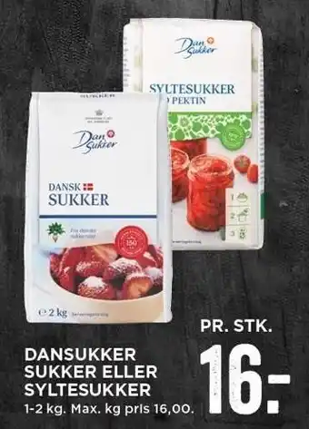 Sukker el. syltesukker