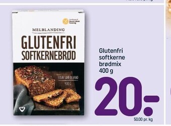 Glutenfri softkerne brødmix