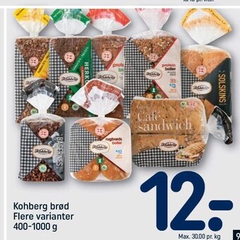 REMA 1000 Kohberg brød tilbud