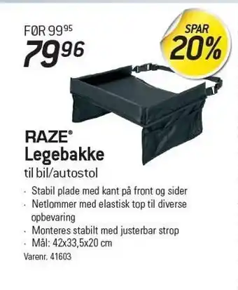 Thansen Legebakke til bil/autosol tilbud