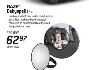 Thansen Babyspejl 17 cm tilbud