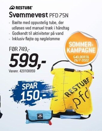 Thansen Svømmevest tilbud
