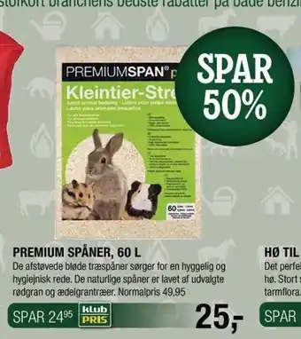 Premium spåner