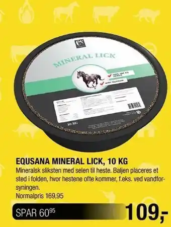 Land & Fritid Equsana mineral lick tilbud