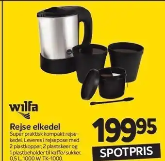 Din Isenkræmmer Rejse elkedel tilbud