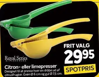 Citron- el. limepresser