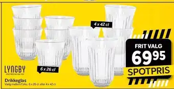 Din Isenkræmmer Drikkeglas - Frit valg tilbud