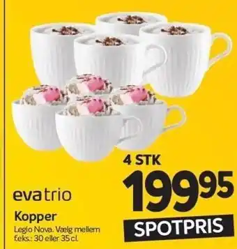 Din Isenkræmmer Kopper 4 stk. tilbud