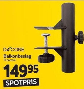 Din Isenkræmmer Balkonbeslag tilbud