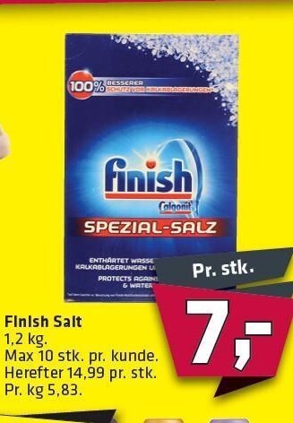Finish salt