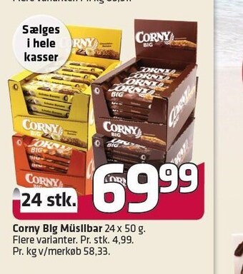 Fleggaard Corny big müslibar tilbud