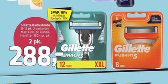 Fleggaard Gillette barberblade tilbud
