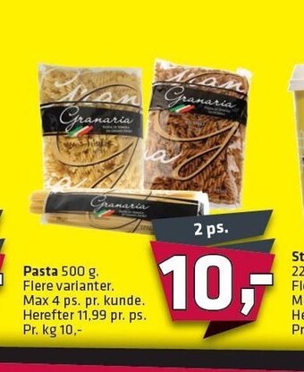 Fleggaard Pasta tilbud