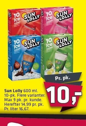 Fleggaard Sun Lolly tilbud