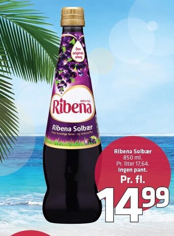 Fleggaard Ribena solbær tilbud