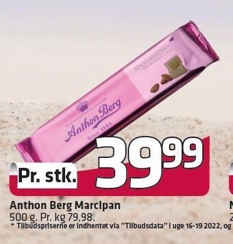 Fleggaard Anthon Berg Marcipan tilbud