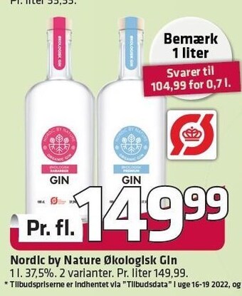Fleggaard Nordic by Nature økologisk gin tilbud