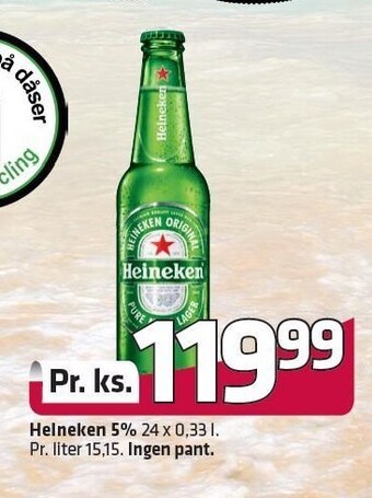Fleggaard Heineken tilbud