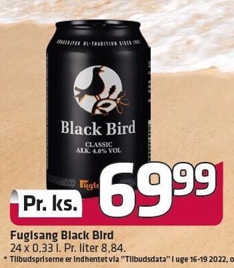 Fleggaard Fuglsang Black Bird tilbud