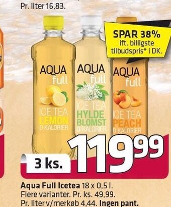 Fleggaard Aqua D'or Sparkling el. Citrus Brus - 3 ks. tilbud