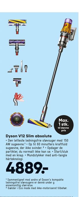 Bilka Dyson V12 Slim absolute tilbud