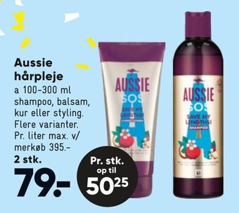 Bilka Aussie hårpleje tilbud
