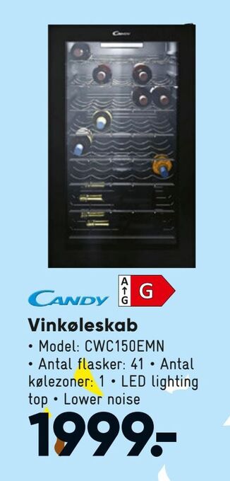 Bilka Vinkøleskab tilbud