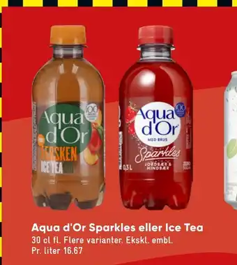 Bilka Aqua d'Or Sparkles eller Ice Tea tilbud