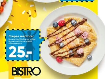 Bilka Crepes med bær tilbud