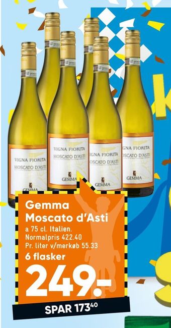 Bilka Gemma Moscato d'Asti tilbud