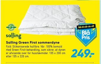 Bilka Salling Green First sommerdyne tilbud
