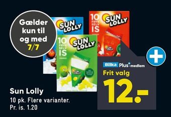 Bilka Sun Lolly tilbud