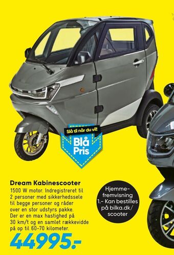 Bilka Dream Kabinescooter tilbud