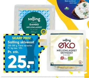 Bilka Salling skiveost tilbud