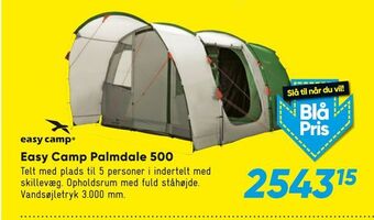 Bilka Easy Camp Palmdale 500 tilbud