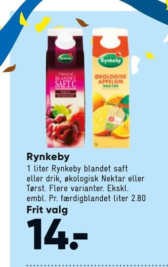 Bilka Rynkeby tilbud
