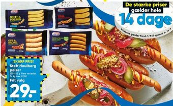 Bilka Steff Houlberg pølser tilbud