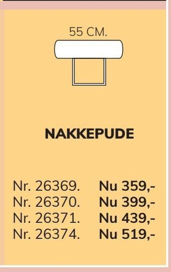 Daells Bolighus Nakkepude tilbud