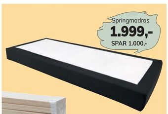 Daells Bolighus Springmadras tilbud