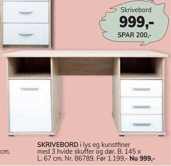 Daells Bolighus Skrivebord tilbud