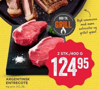 MENY Argentinsk entrecote tilbud