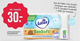 MENY Lotus ecosoft toiletpapir tilbud