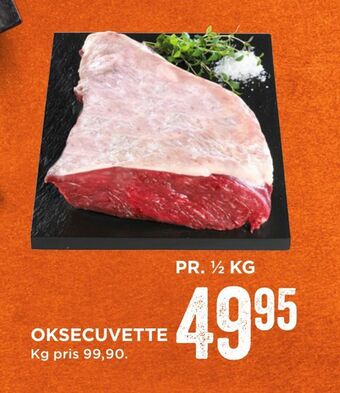 MENY Oksecuvette tilbud