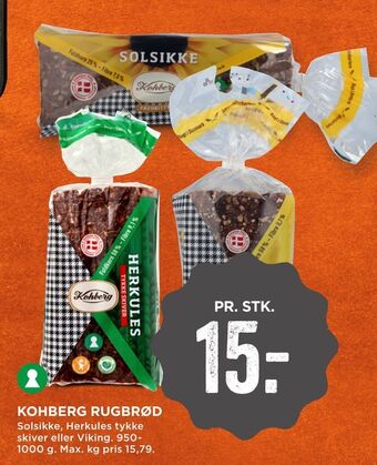 Kohberg rugbrød