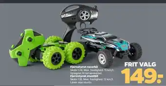 Netto Fjernstyret racerbil tilbud
