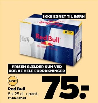 Netto Red Bull tilbud