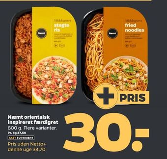 Netto Næmt orientalsk inspireret færdigret tilbud
