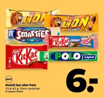 Nestlé bar eller Polo