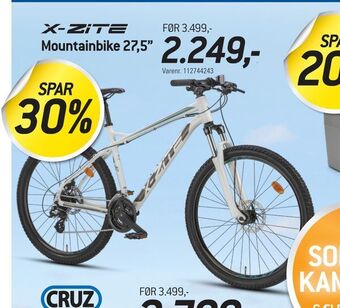 Thansen Mountainbike 27,5" tilbud